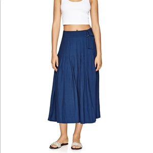 Le Fou x Wilfred Midi A-Line Wrap Skirt